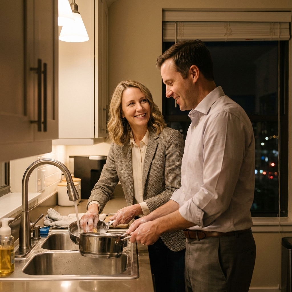 Dividing Chores Fairly When You Both Work Full-Time