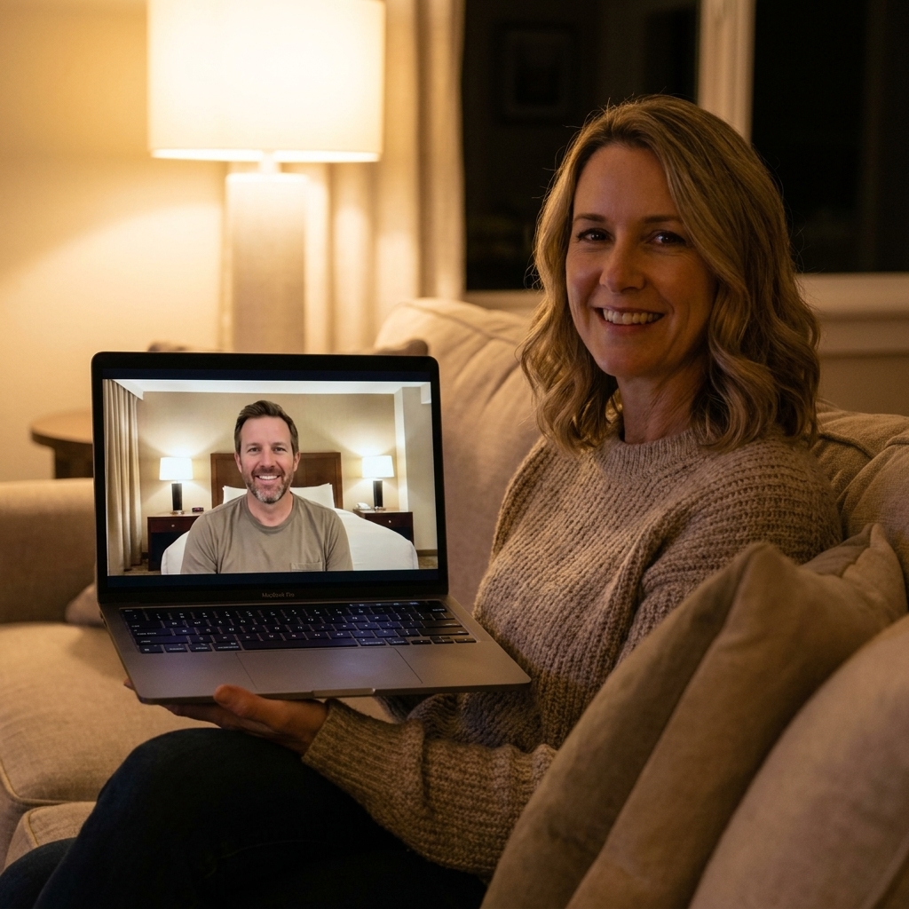 Emotional Intimacy When Your Spouse Travels